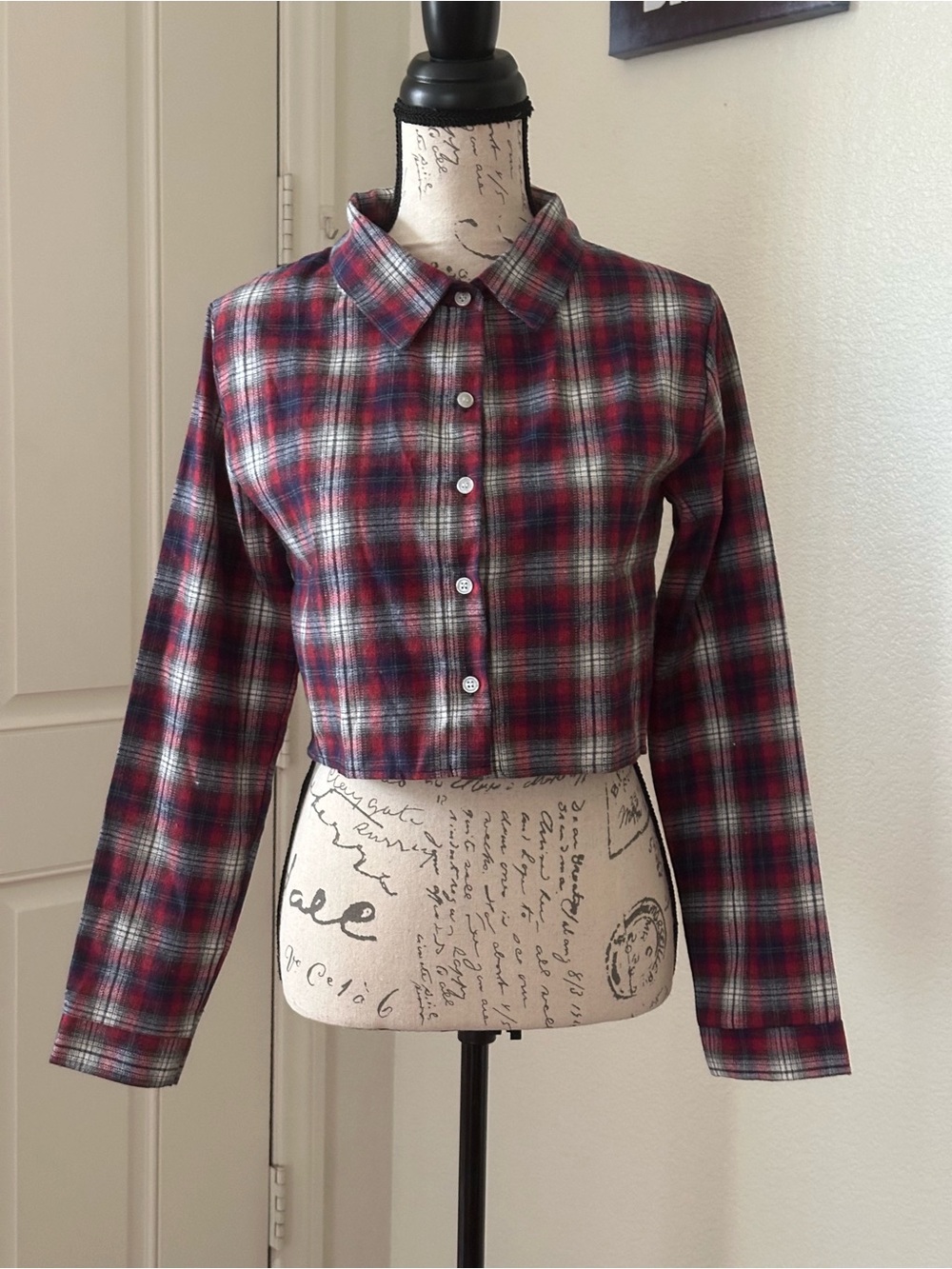 Regen Bogen polo longsleeve croptop